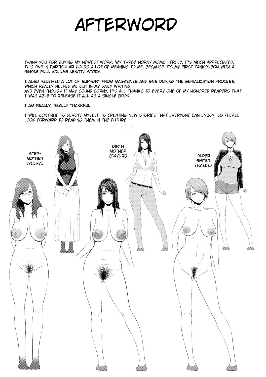 Hentai Manga Comic-My Three Horny Moms-Read-201